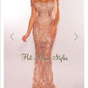 Women’s Sequins Maxi Dress